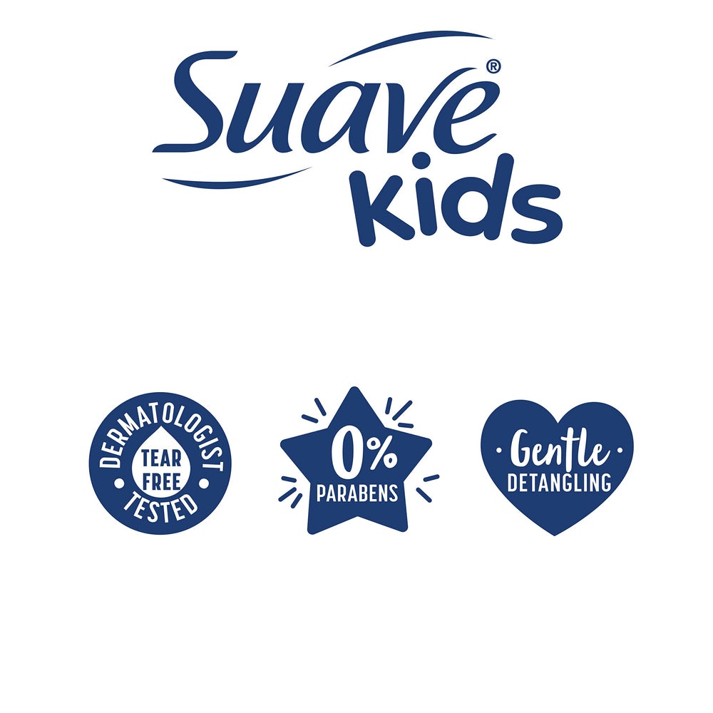 Producto libre de crueldad y dermatológicamente probado de Suave Kids.
