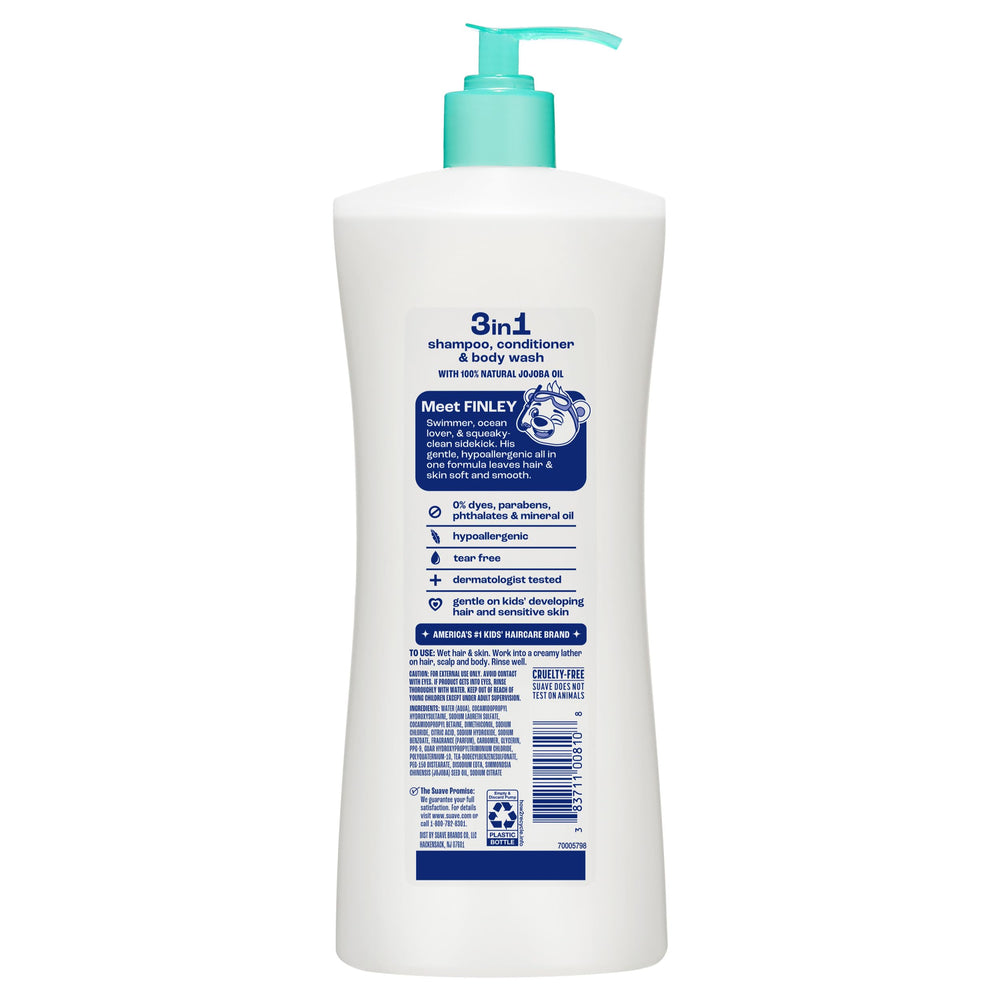 Suave Kids Purely Fun original clean scent enhances bath time
