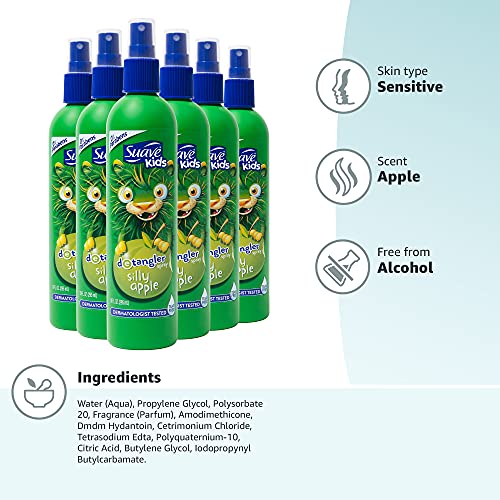 Ophthalmologist-tested detangler supports eye comfort during styling.
