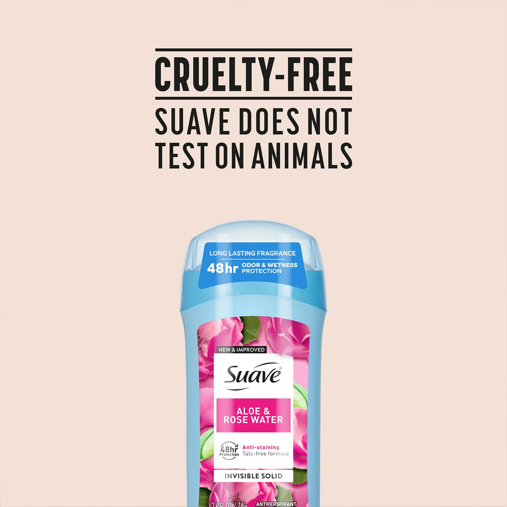 Suave libre de crueldad certificado por PETA.