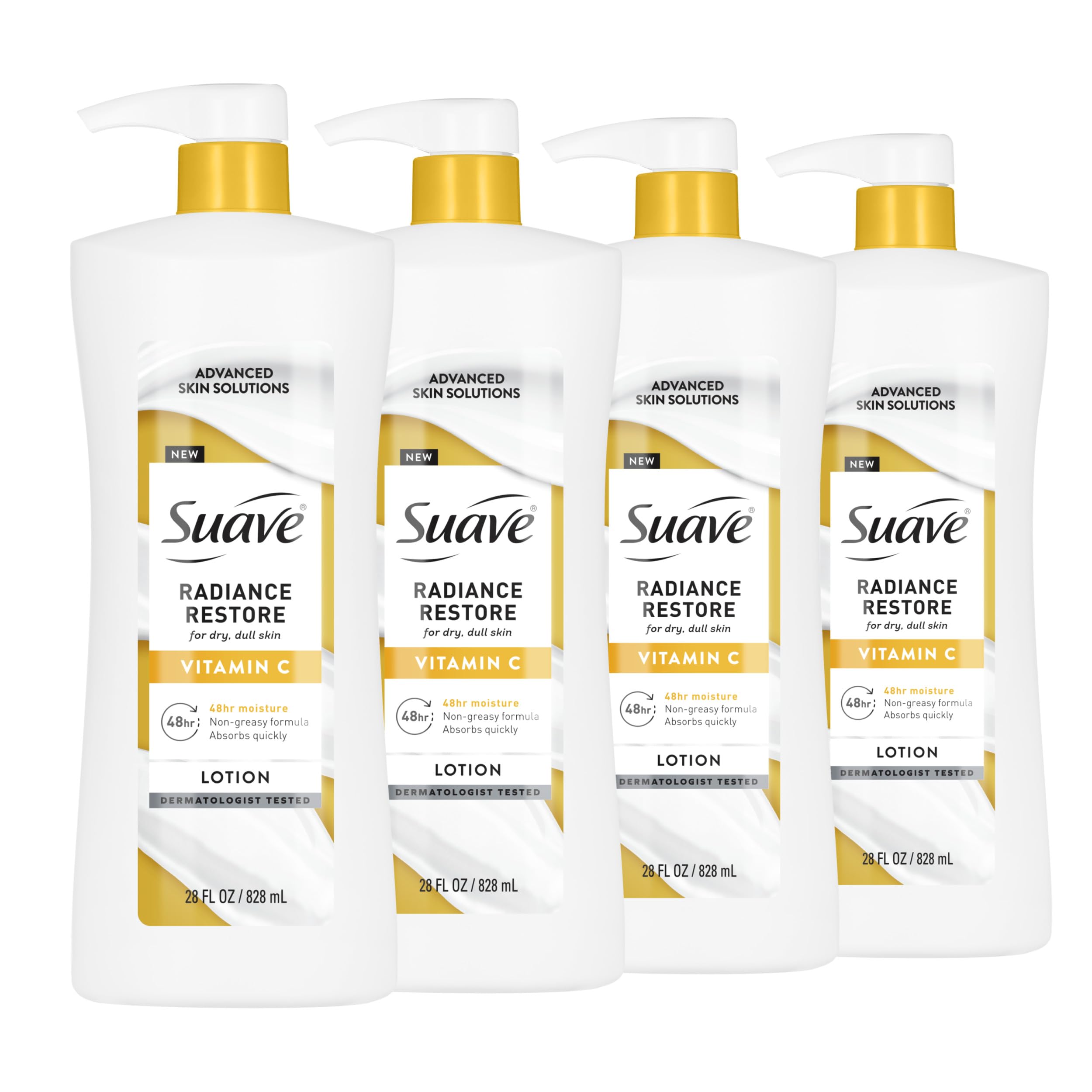 Suave loción para manos y cuerpo con aloe vera, hidratación diaria
