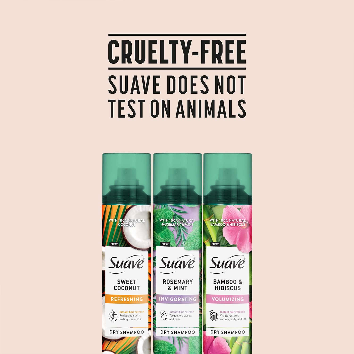 Logotipo libre de crueldad de Suave, sin pruebas