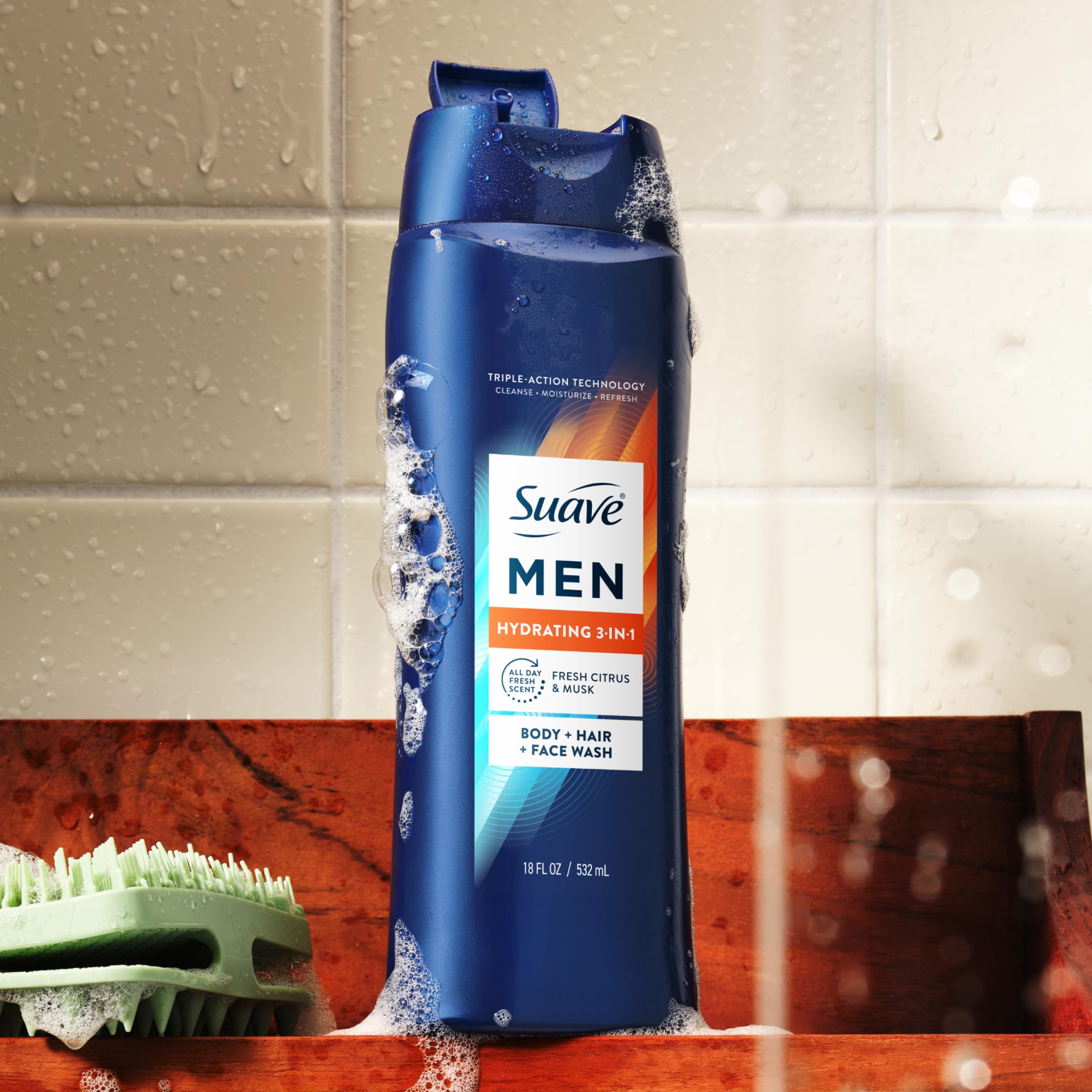 Envase de aspecto renovado de Suave Men sin perder rendimiento.