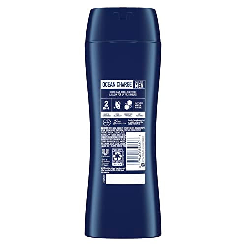 Paquete de 6 de Suave Men Ocean Charge 2 en 1 para uso familiar