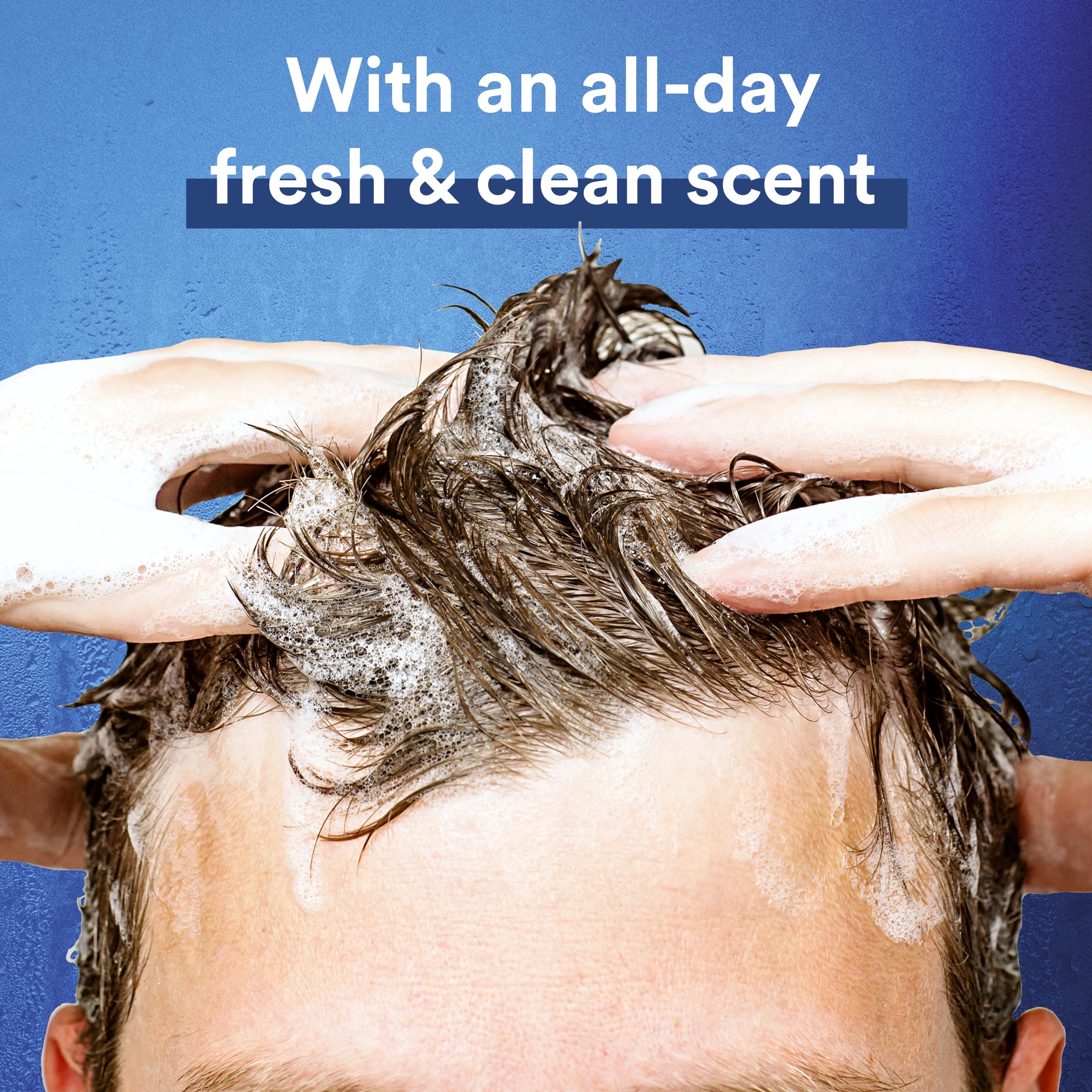 Ocean Charge label close-up highlighting the fresh scent.