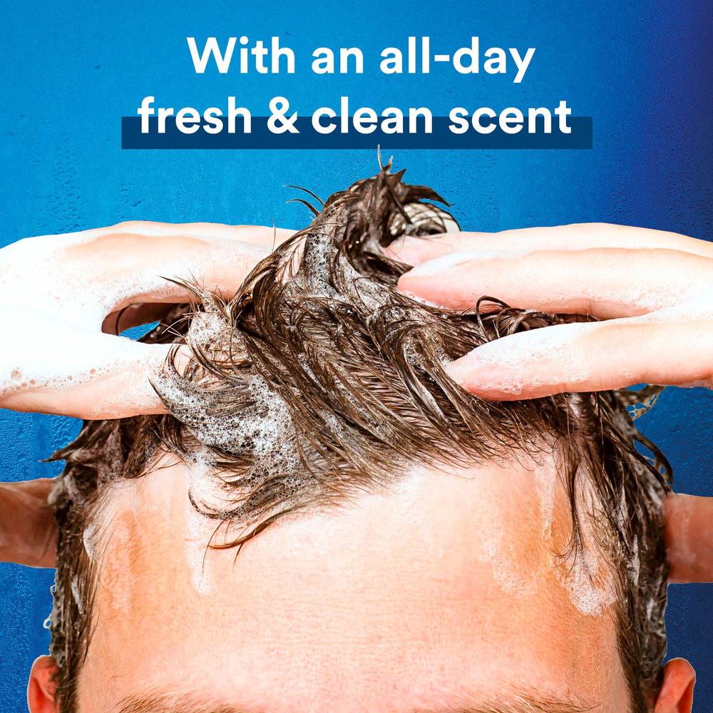 Ocean Charge label close-up highlighting the fresh scent.