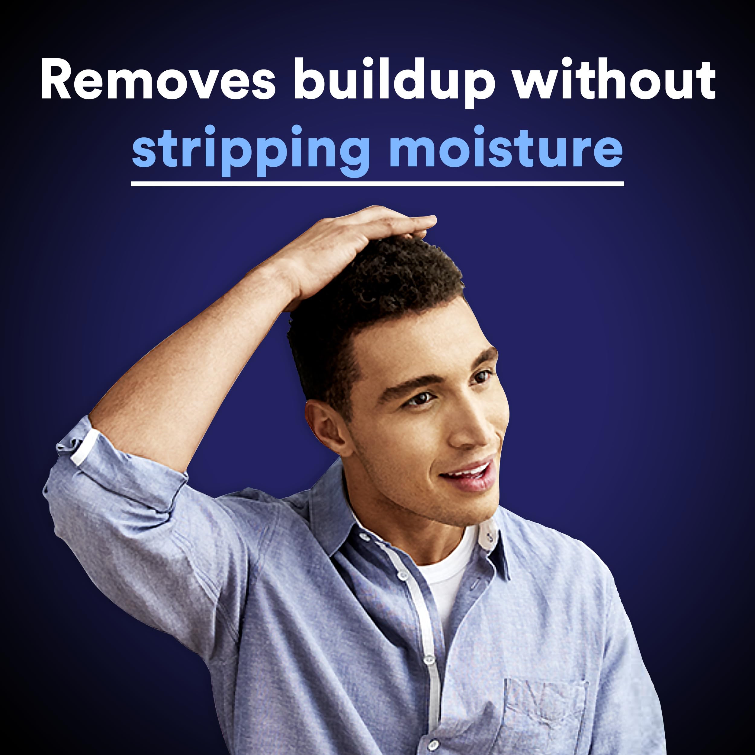 Shower-ready Suave Men Ocean Charge bottle for a fast routine.