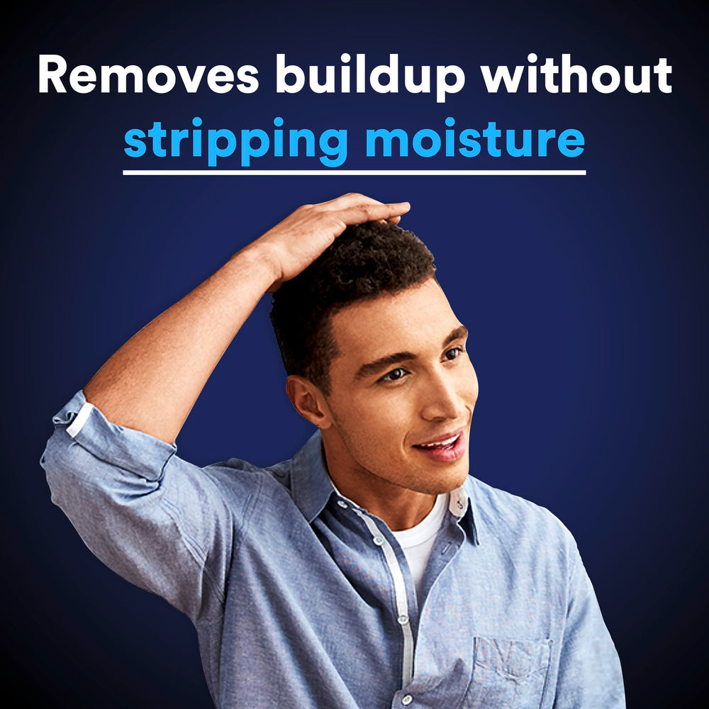 Shower-ready Suave Men Ocean Charge bottle for a fast routine.