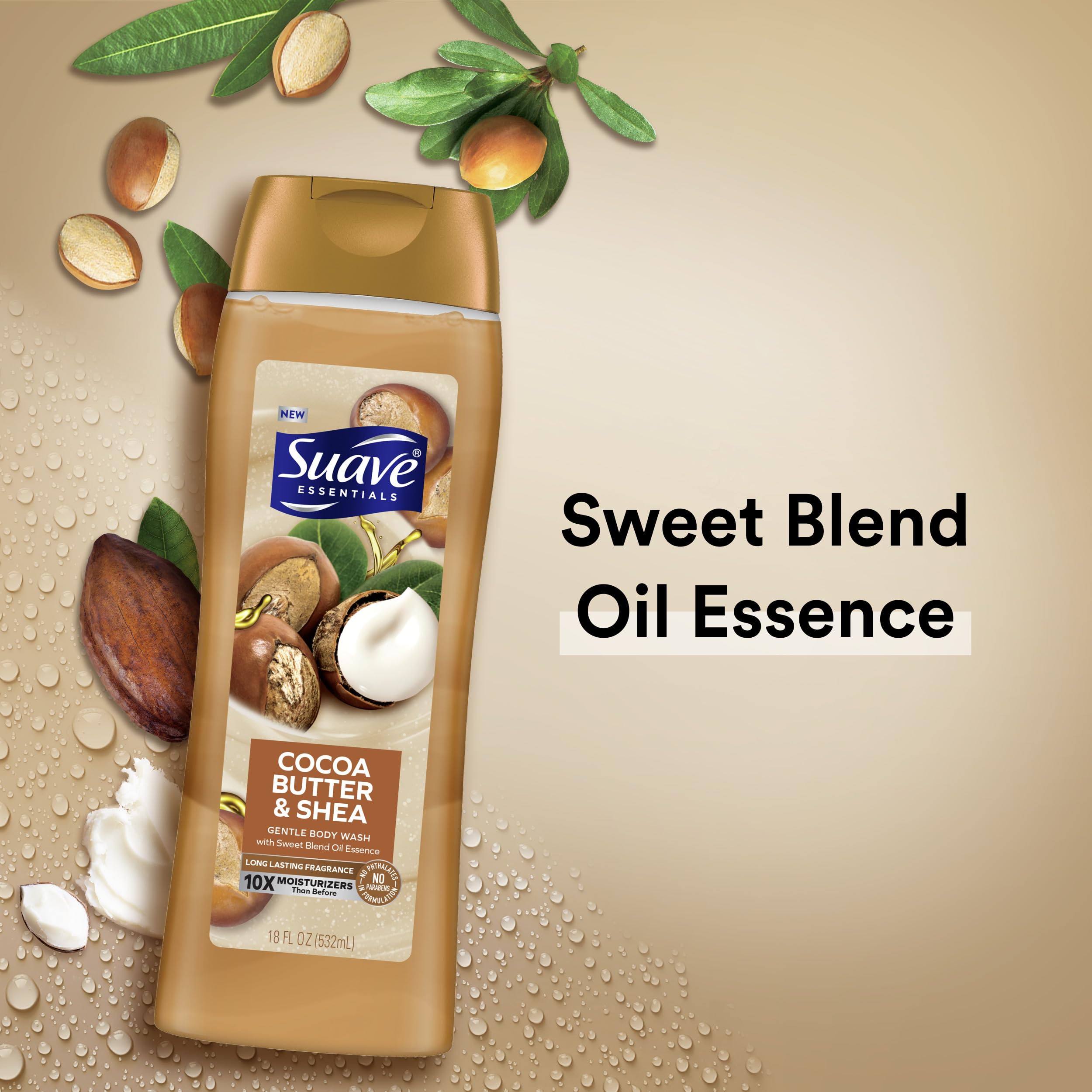Bottle with vanilla and coconut notes illustrating a warm, comforting scent.