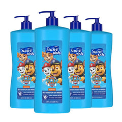 Suave Patrulla Canina 3en1, botella llamativa para el baño.