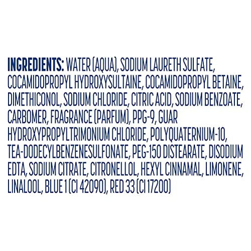 Aroma agradable que acompaña la rutina de baño.