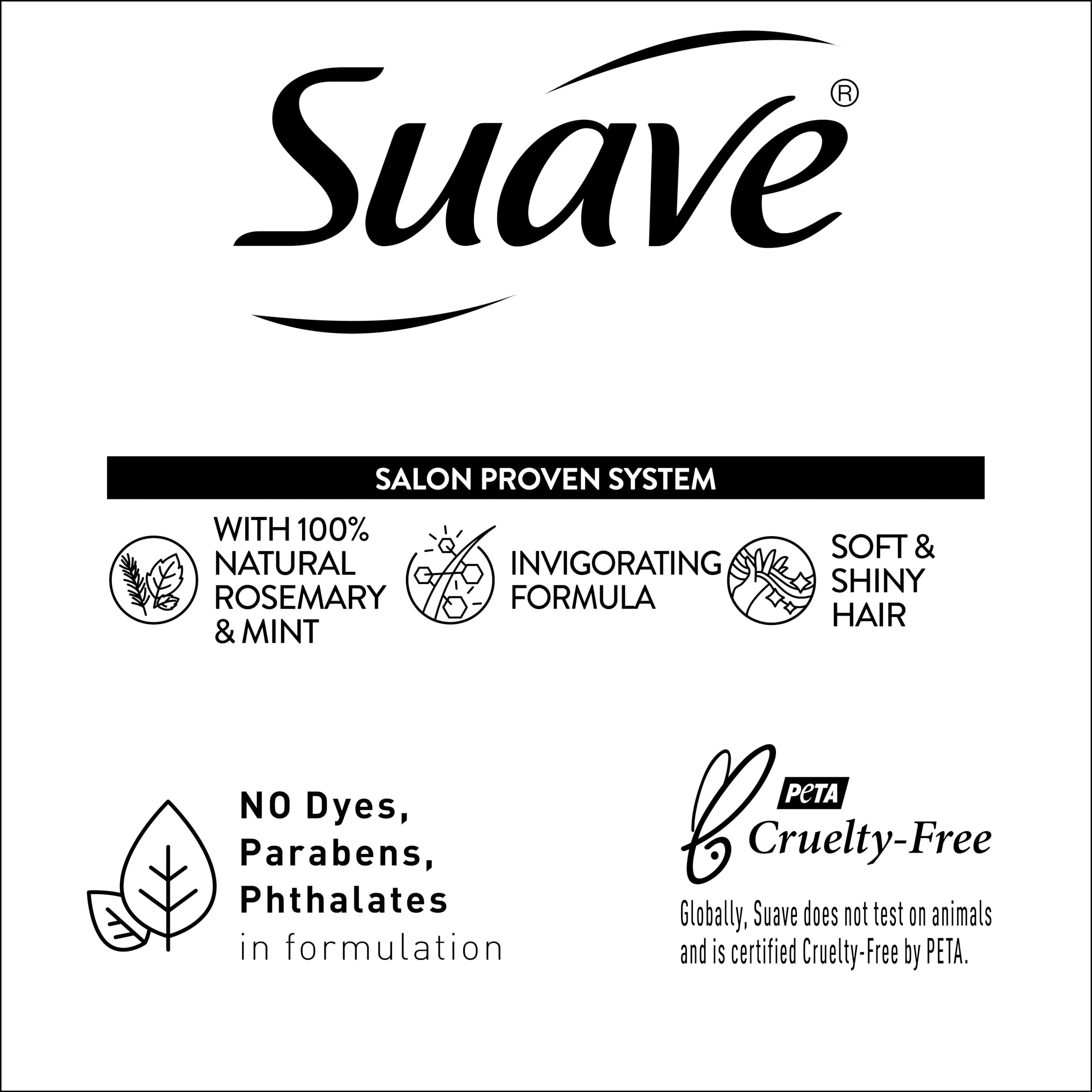 Aroma fresco de romero-menta en acondicionador Suave, experiencia sensorial en ducha.