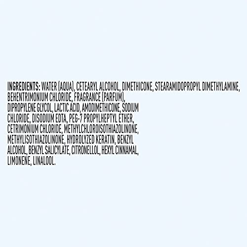Close-up of cream-like conditioner formula for easy spread.
