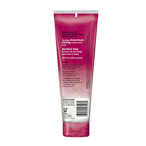 Close-up of Suave Sculpting Gel texture for easy application