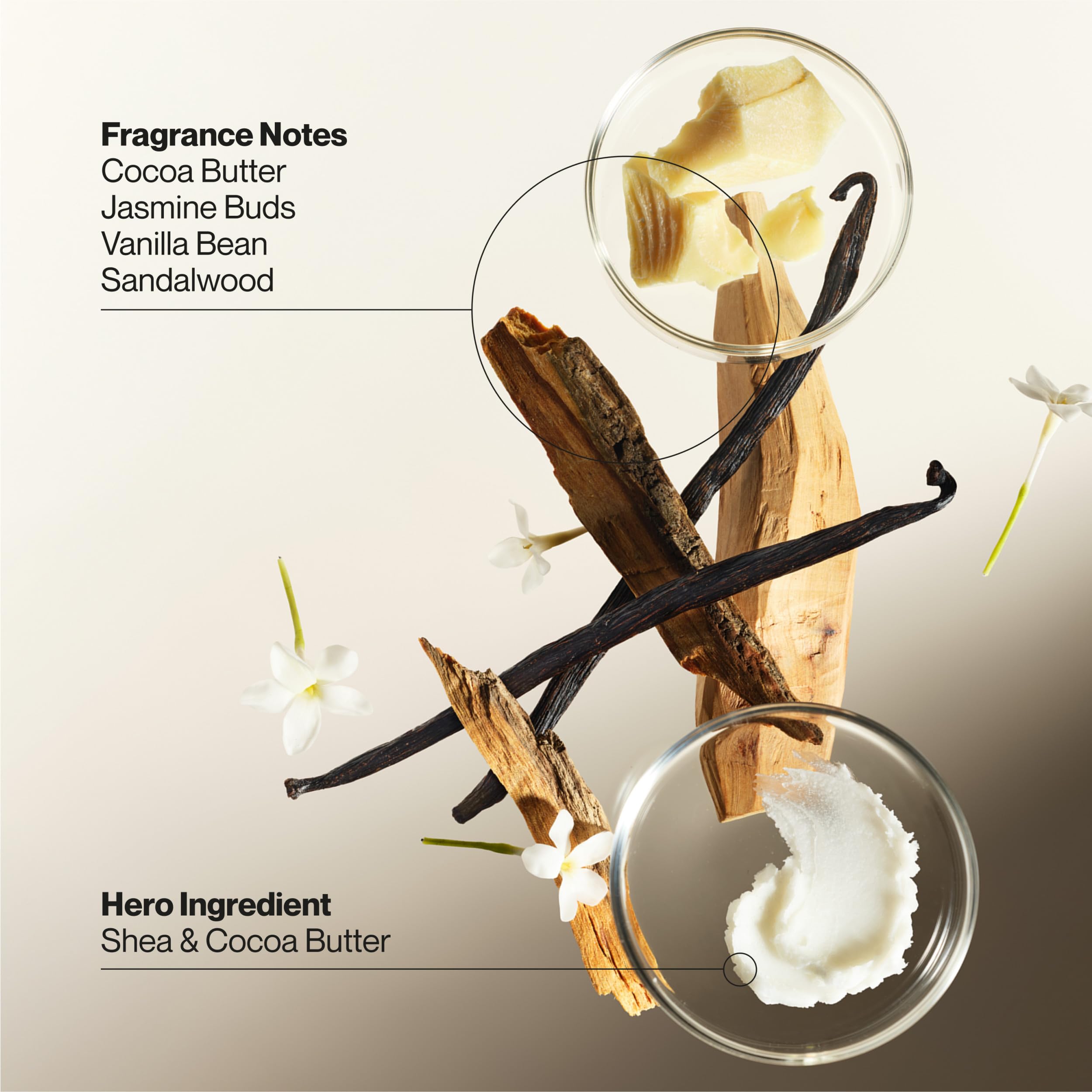  Shea butter ingredient highlight in Suave Nourishing Care formula.