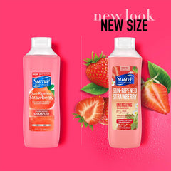 Rich lather from Suave Shampoo cleanses hair and adds a refreshing fruit aroma.