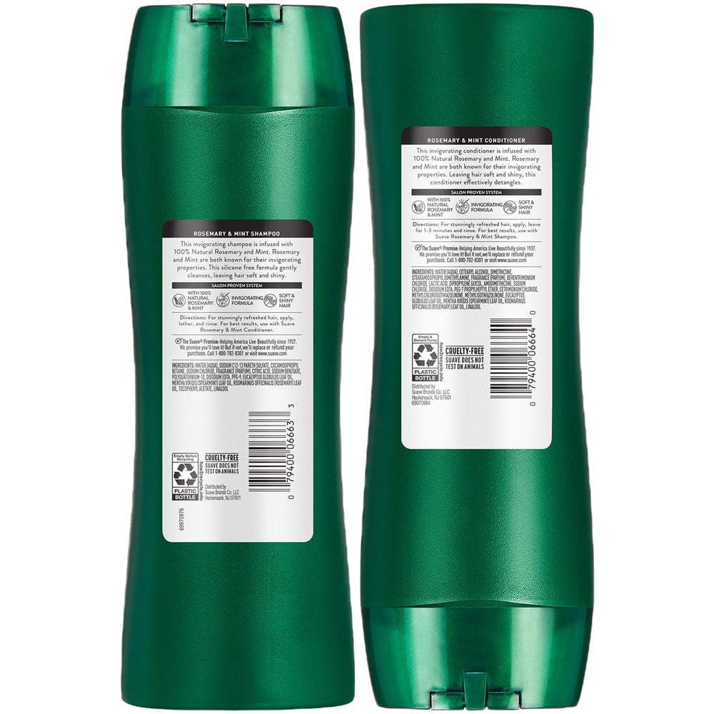 Rutina de uso diario con Suave para cabello saludable.