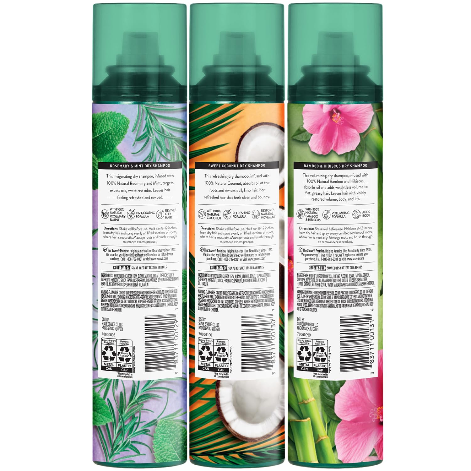 Uso diario con Suave, cabello con aroma fresco