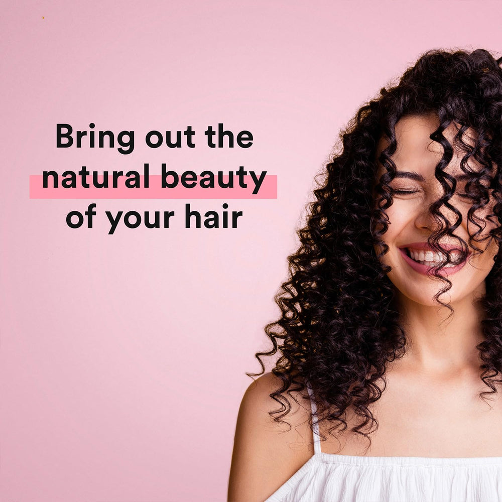 Fragrance waves from Suave Wild Cherry Blossom shampoo highlight lasting scent.