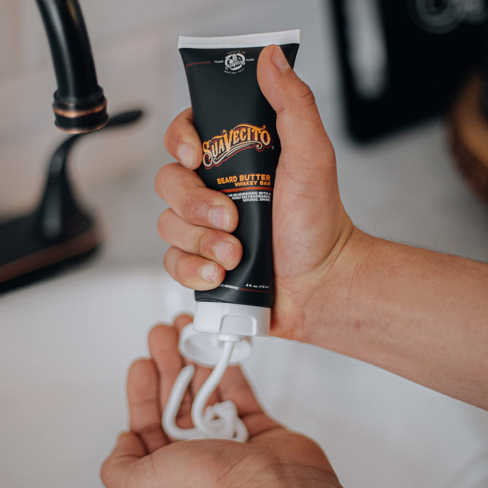 4 oz cream jar packaging highlights the Whiskey Bar label for easy storage.