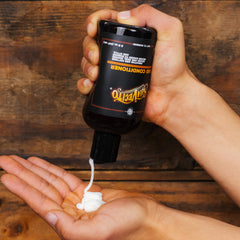 Suavecito Beard Conditioner bottle softens and nourishes facial hair.