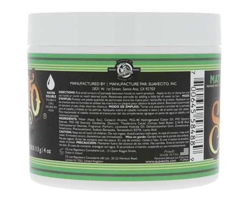Three-pack display of Suavecito Matte Pomade highlights bundle value for grooming routines.