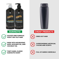 Aceites naturales en Suavecito OG para nutrir y suavizar el cabello.