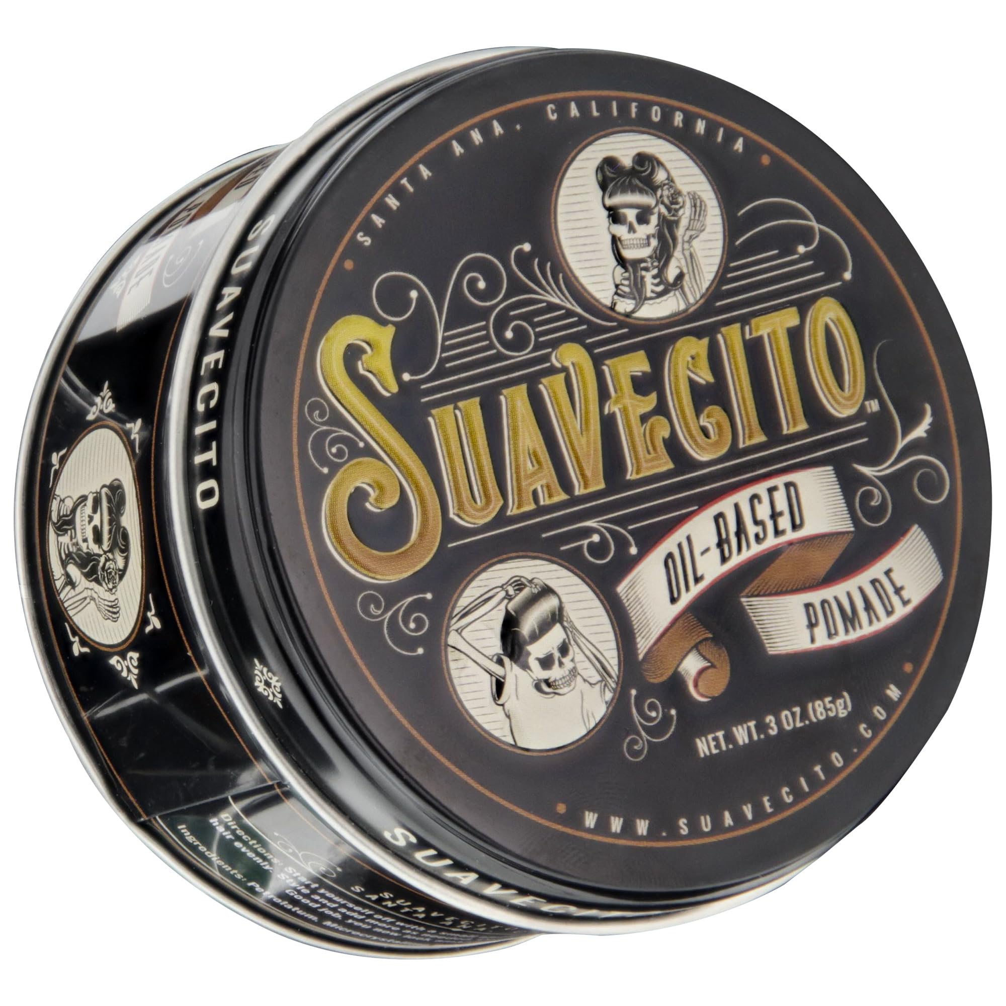 Brillo medio-alto de Suavecito para un acabado pulido