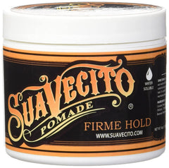 Suavecito Pomade Firme: aplicación en cabello ligeramente húmedo para más brillo.