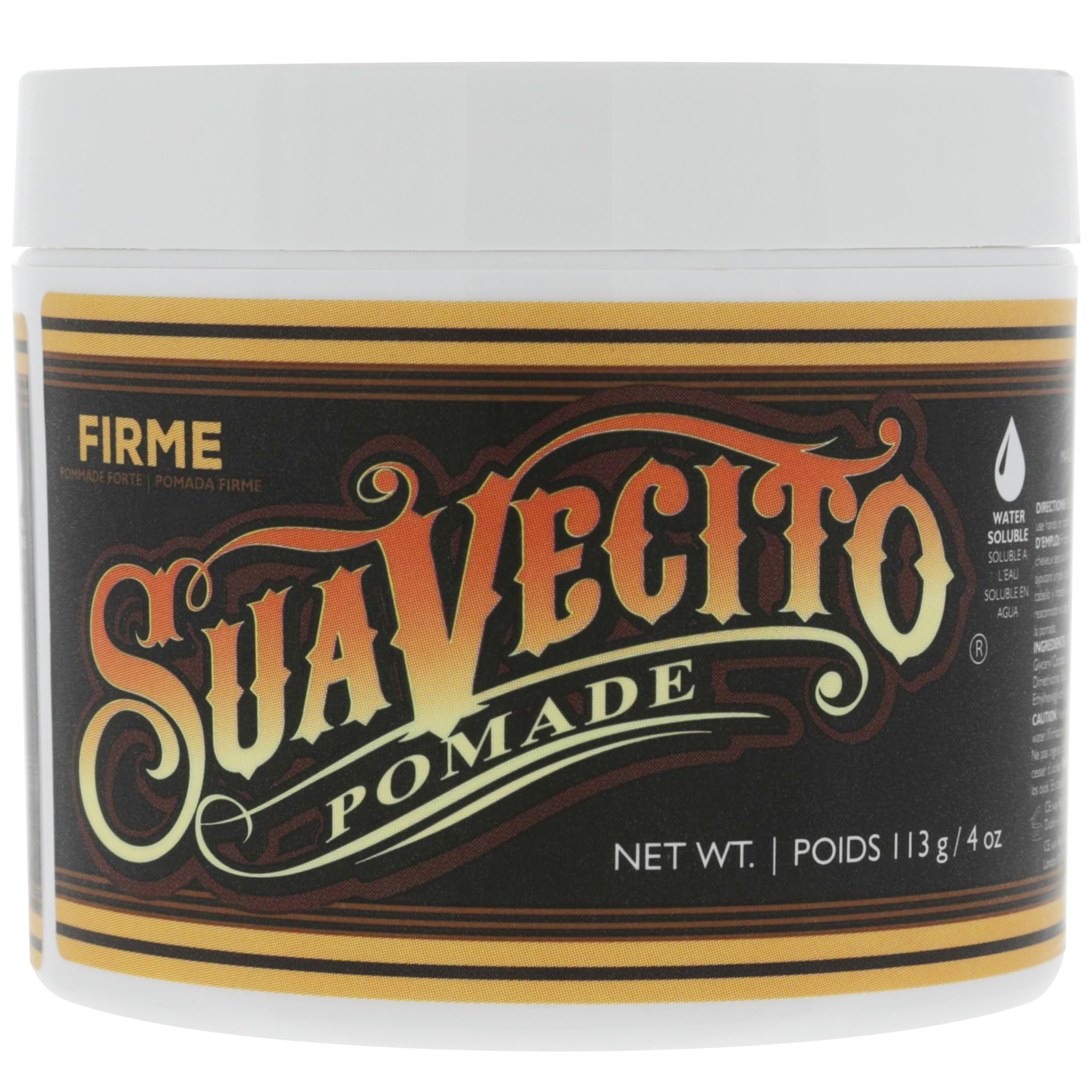 2-pack packaging of Suavecito Pomade Firme ready for use