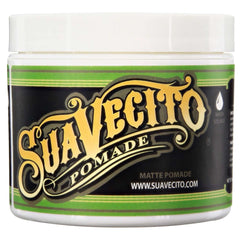 Suavecito Pomade Matte: aplicación suave para un acabado mate duradero y fácil de peinar