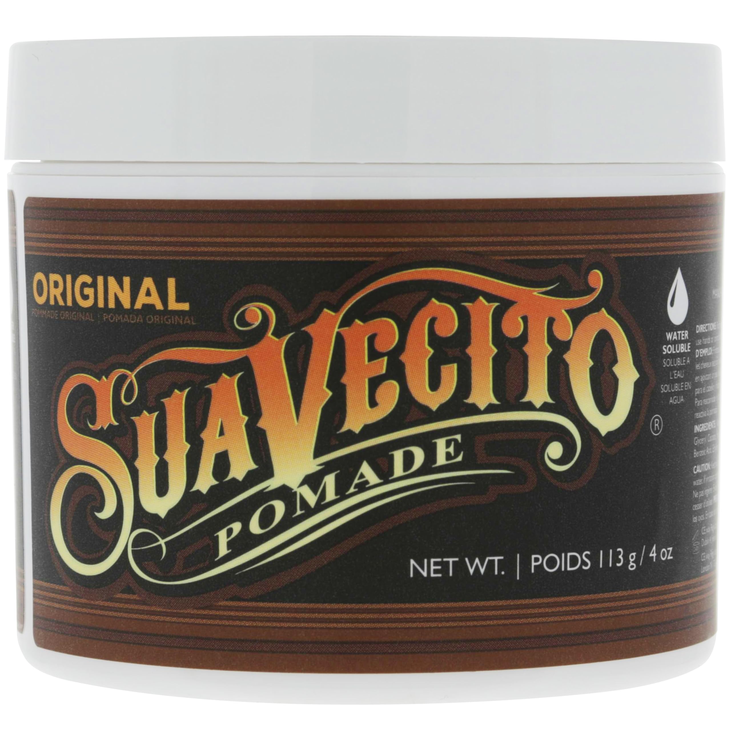 Three-pack setup with Suavecito Pomade Original Hold for versatile hairstyles
