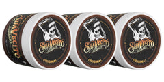 Suavecito Pomade Original Hold 4 oz packaging front showing bold branding for daily use