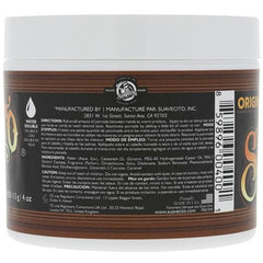 Suavecito Pomade Original jar closeup showing creamy texture for easy application.
