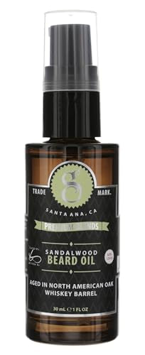 Suavecito Premium Blends Beard Oil application stream delivers nourished whiskers.