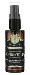 Suavecito Premium Blends Beard Oil application stream delivers nourished whiskers.