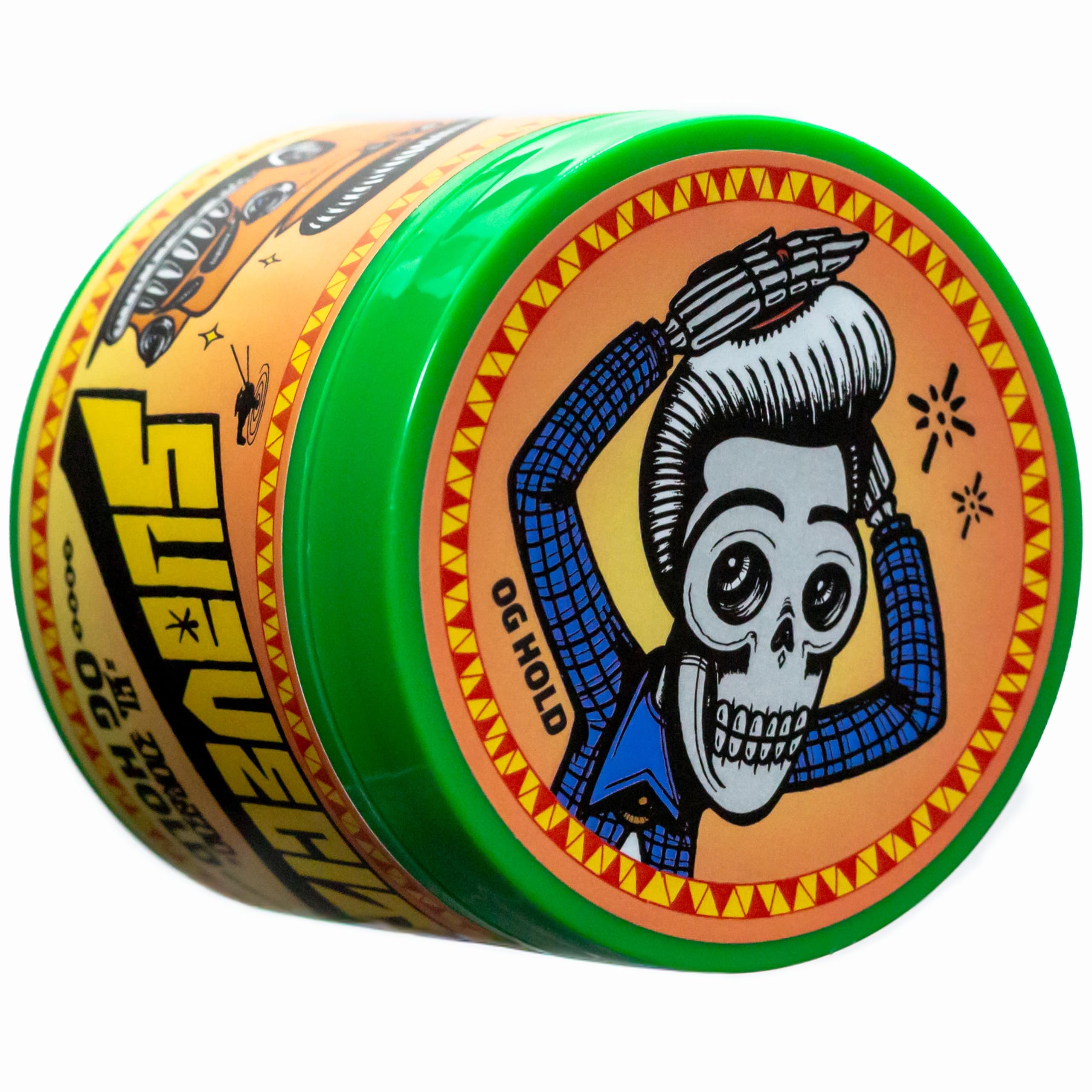 Hair texture after using Suavecito Spring Edition with pliable finish