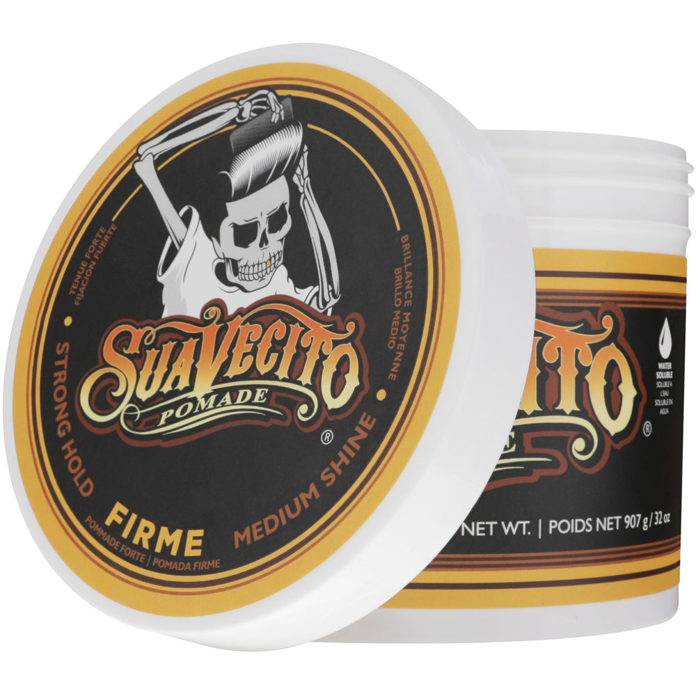 Strong definition of hair with Suavecito Strong Hold pomade