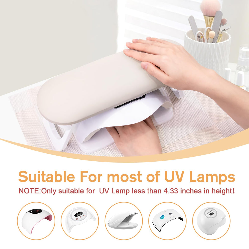 Subay nail arm rest ready-to-use for immediate manicures