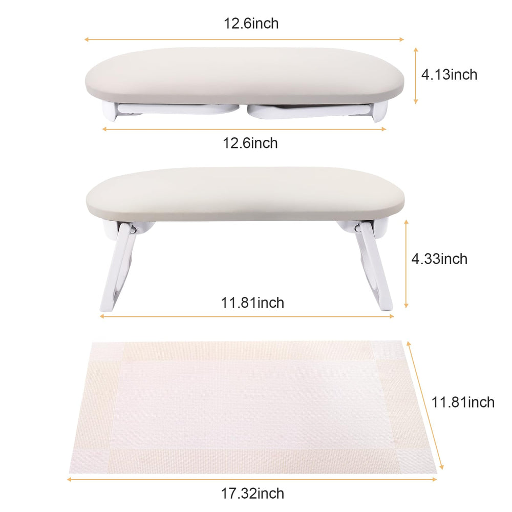 Subay nail arm rest ideal for salon and home nail tech sessions