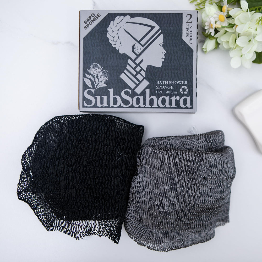 SubSahara net sponge used on face and body across skin types