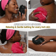 SubSahara easy-to-use sponge creates rich lather and reaches hard-to-clean areas.
