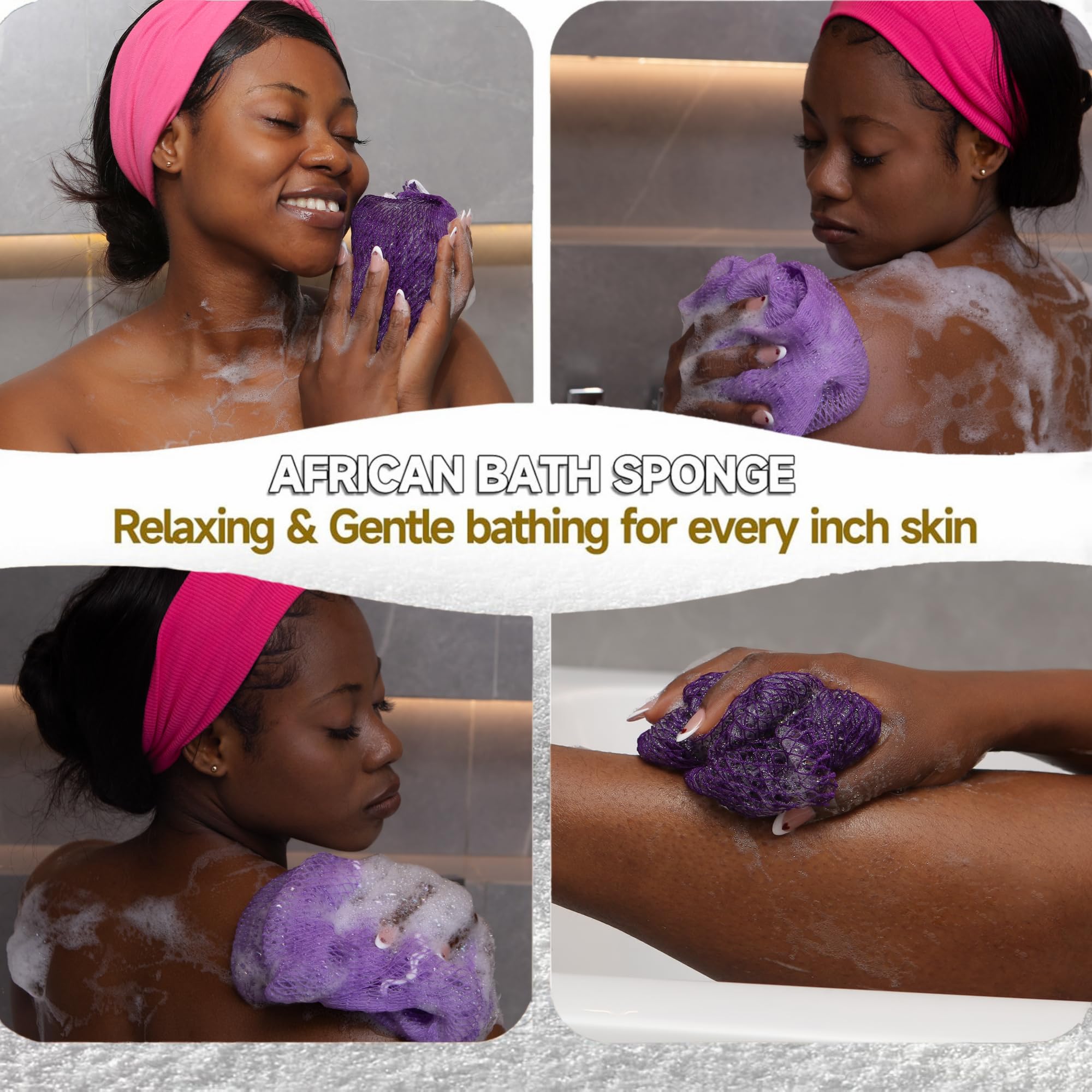 SubSahara easy-to-use sponge creates rich lather and reaches hard-to-clean areas.