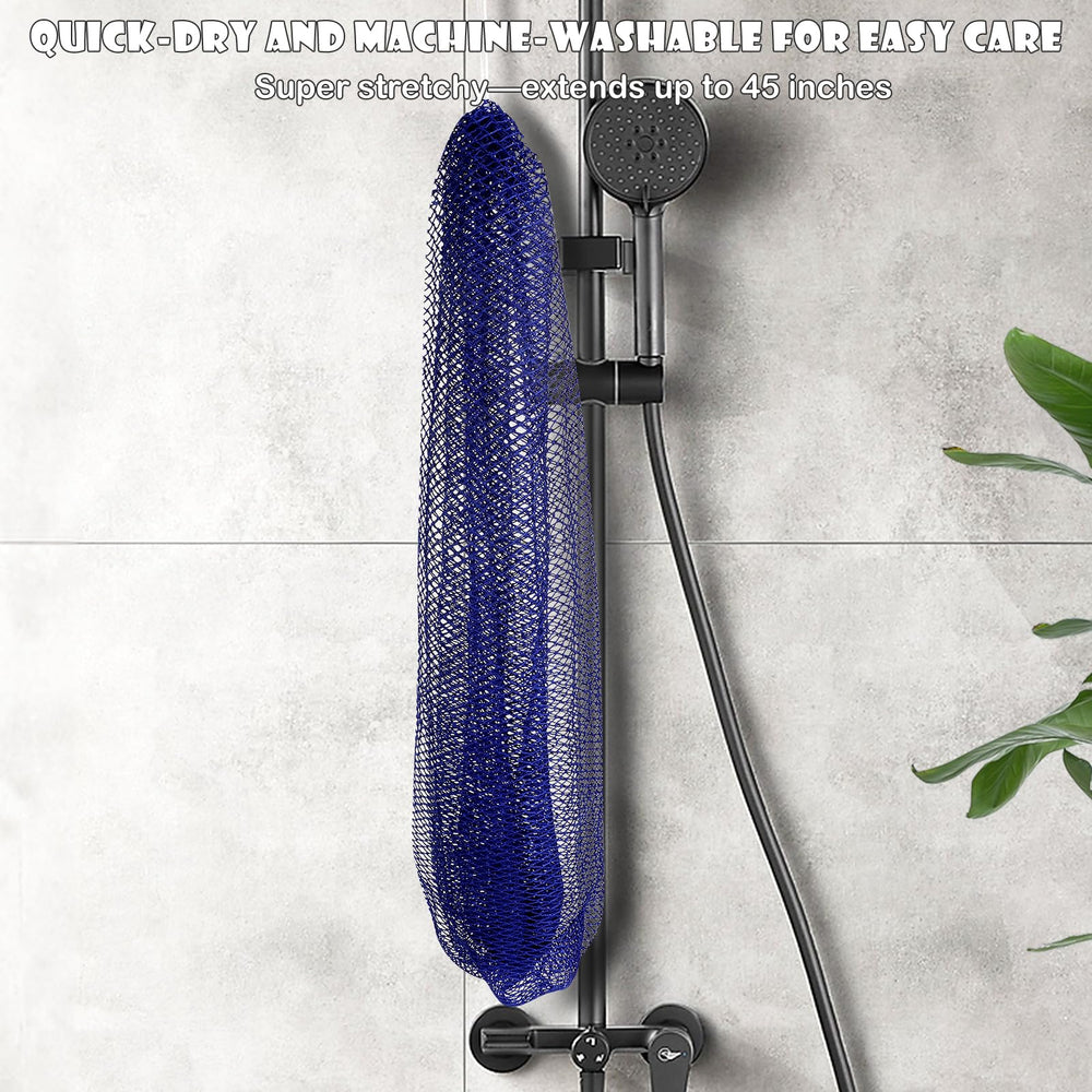 Subsahara esponja africana con nudo característico morado para exfoliación constante