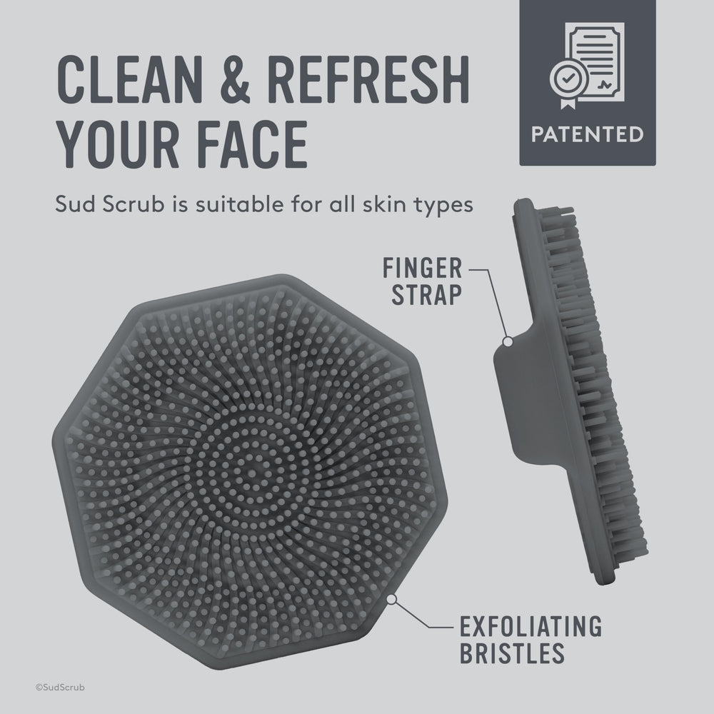Sud Scrub durable silicone construction promises long-lasting use.