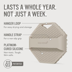 Sud Scrub plastic-free packaging and eco-friendly design highlighted for sustainability.