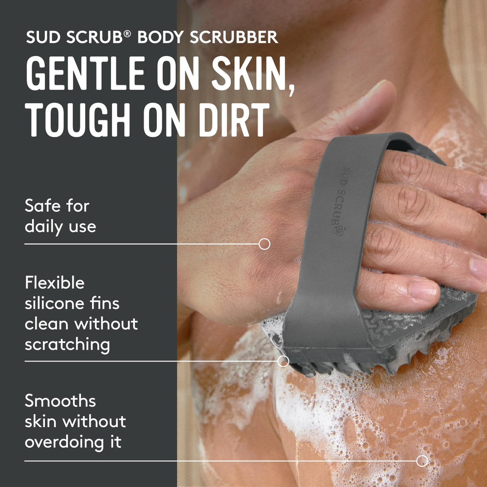 Sud Scrub ultra-durable silicone brush built to last a full year