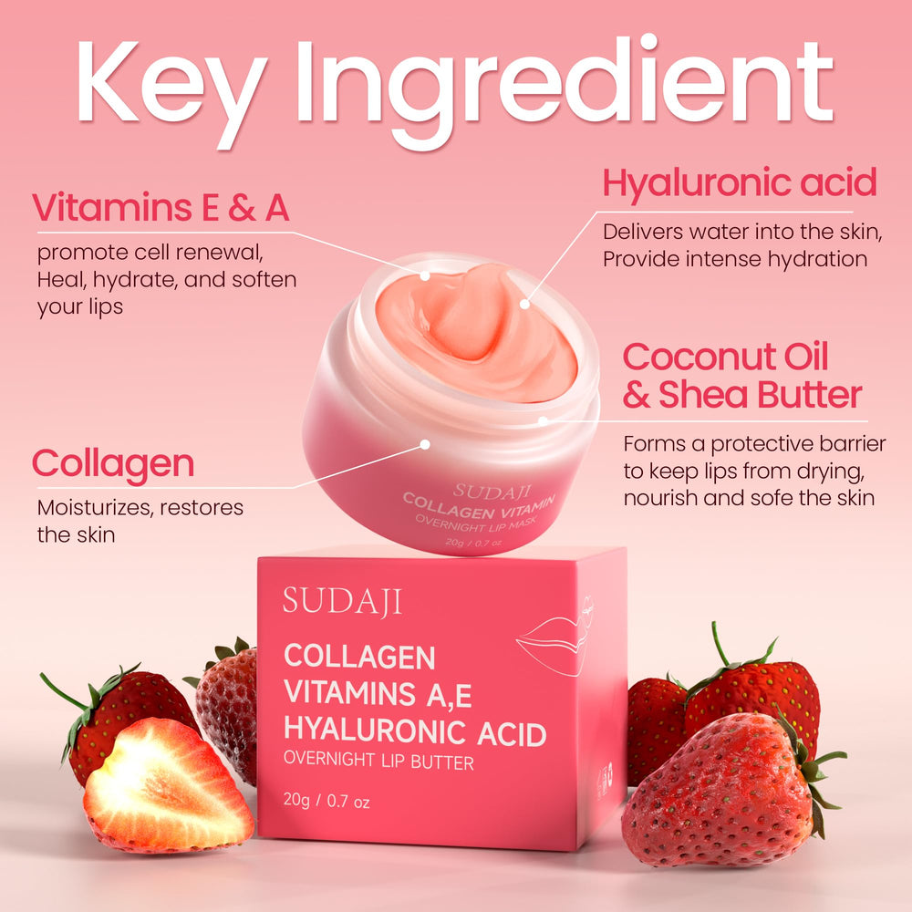 SUDAJI hyaluronic acid drops for deep lip hydration