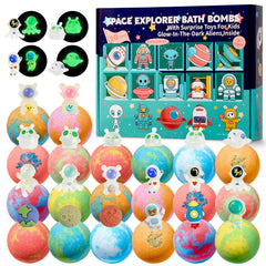 SudsyRoar bombas de baño galaxia set 20: experiencia espacial para la hora del baño.