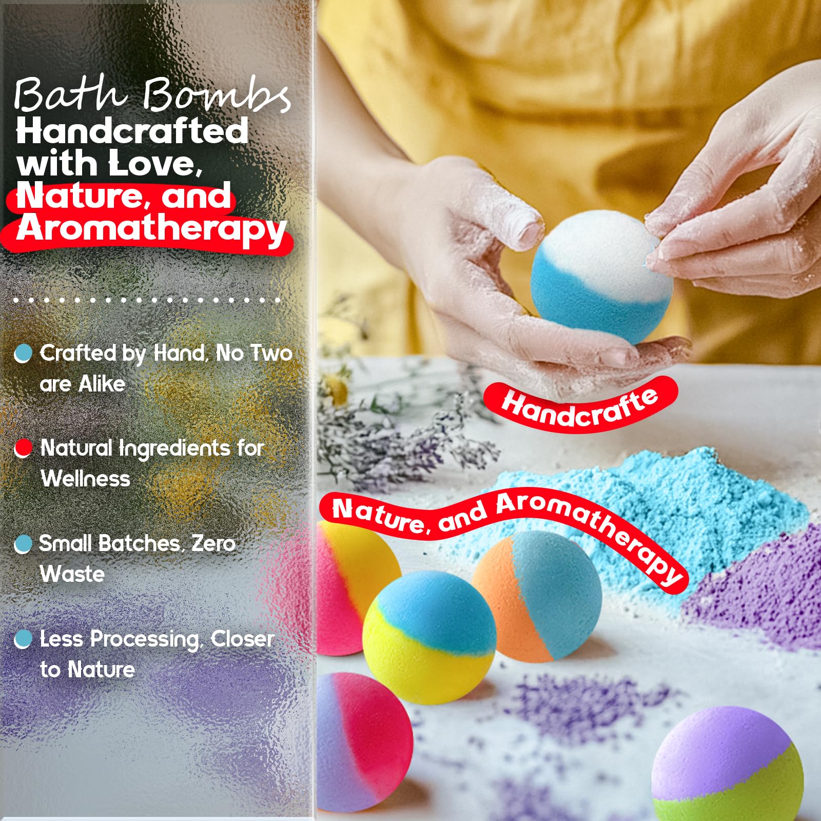 SudsyRoar lavender bath bomb with calming hue for tranquil evenings